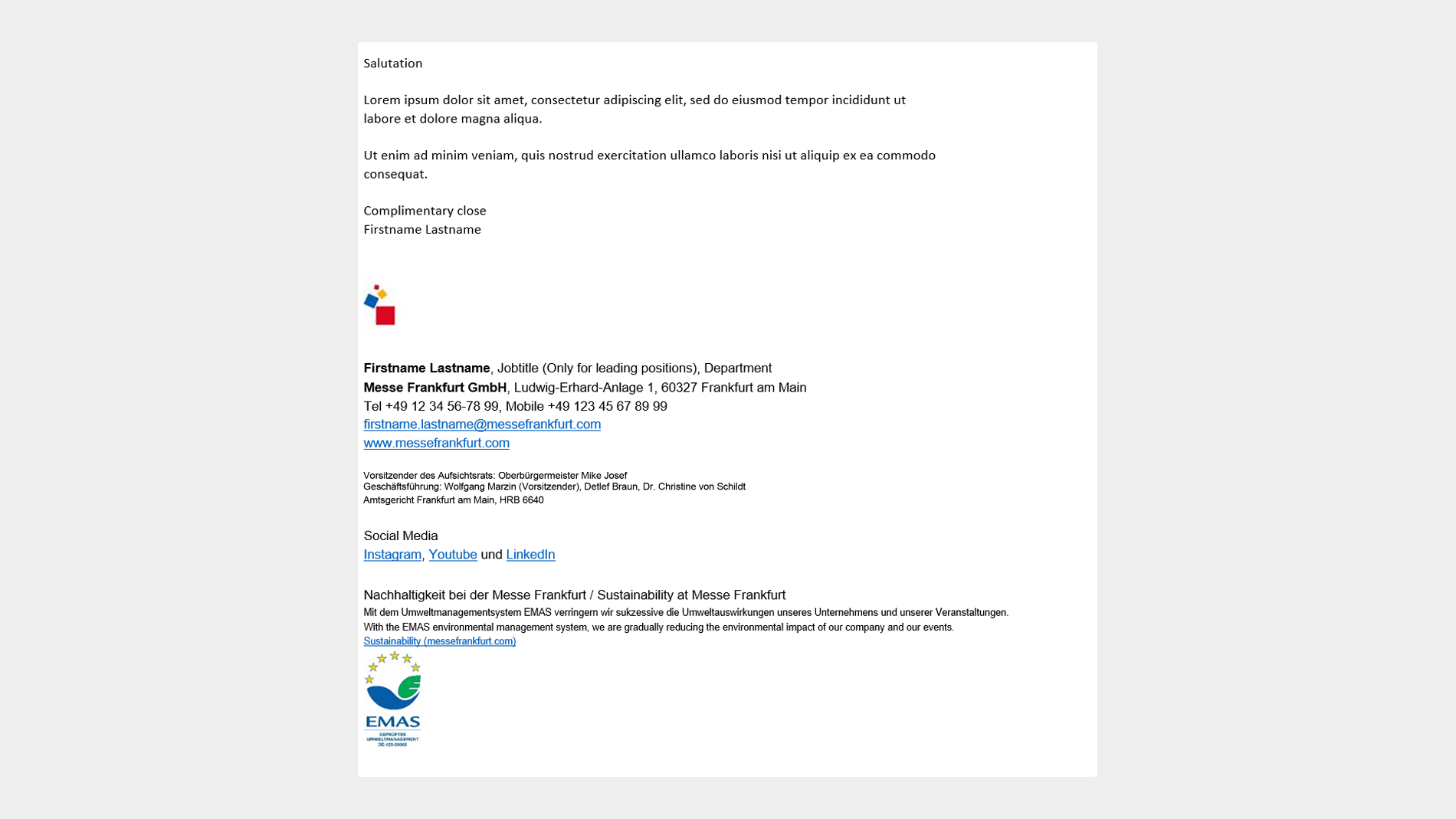 E-Mail-Signatur