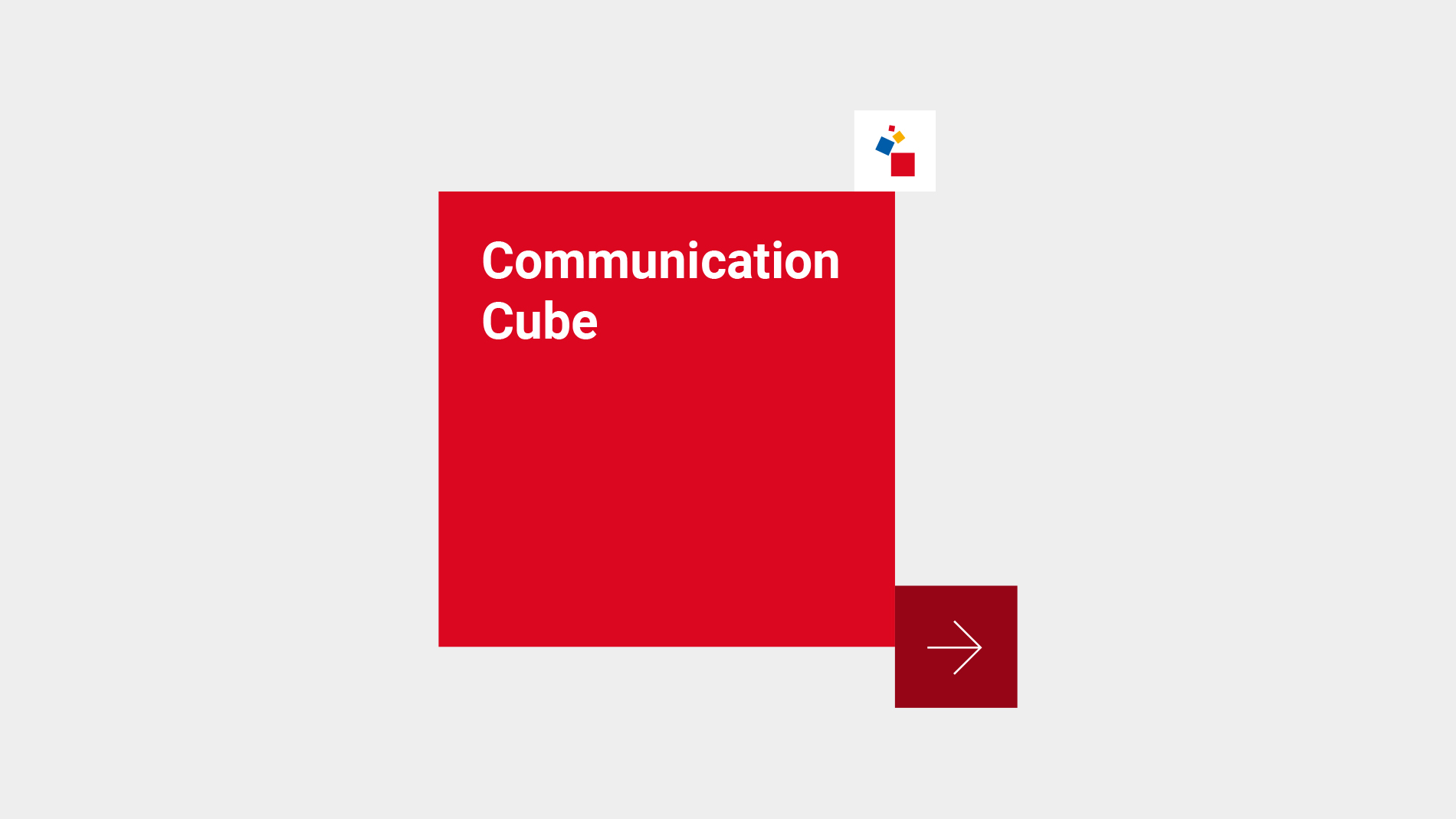 Grafik Communication Cube