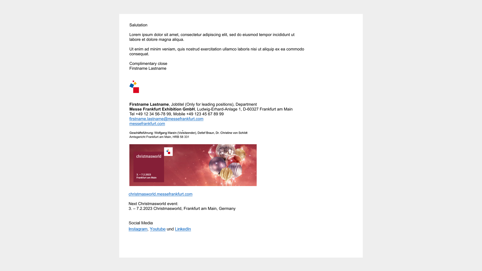 E-Mail-Signatur